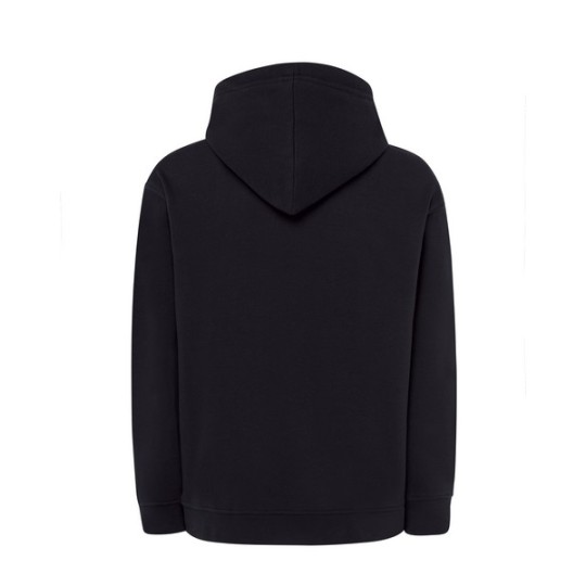 SUDADERA UNISEX CON CAPUCHA, CREMALLERA Y BOLSILLO CANGURO COLOR AZUL MARINO