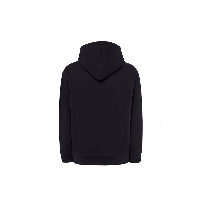 SUDADERA UNISEX CON CAPUCHA, CREMALLERA Y BOLSILLO CANGURO COLOR AZUL MARINO