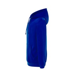 SUDADERA UNISEX CON CAPUCHA, CREMALLERA Y BOLSILLO CANGURO COLOR AZUL ROYAL