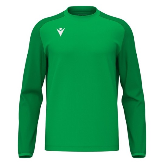 SUDADERA MACRON DE CUELLO REDONDO THALOS COLOR VERDE