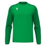 SUDADERA MACRON DE CUELLO REDONDO THALOS COLOR VERDE