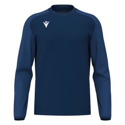 SUDADERA MACRON DE CUELLO REDONDO THALOS COLOR AZUL MARINO