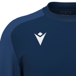 SUDADERA MACRON DE CUELLO REDONDO THALOS COLOR AZUL MARINO