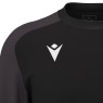 SUDADERA MACRON DE CUELLO REDONDO THALOS COLOR NEGRO