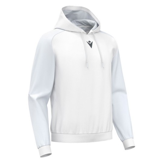 SUDADERA CON CAPUCHA MACRON HORN COLOR BLANCO/GRIS