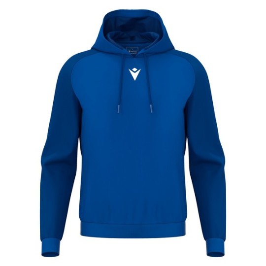 SUDADERA CON CAPUCHA MACRON HORN COLOR AZUL REAL
