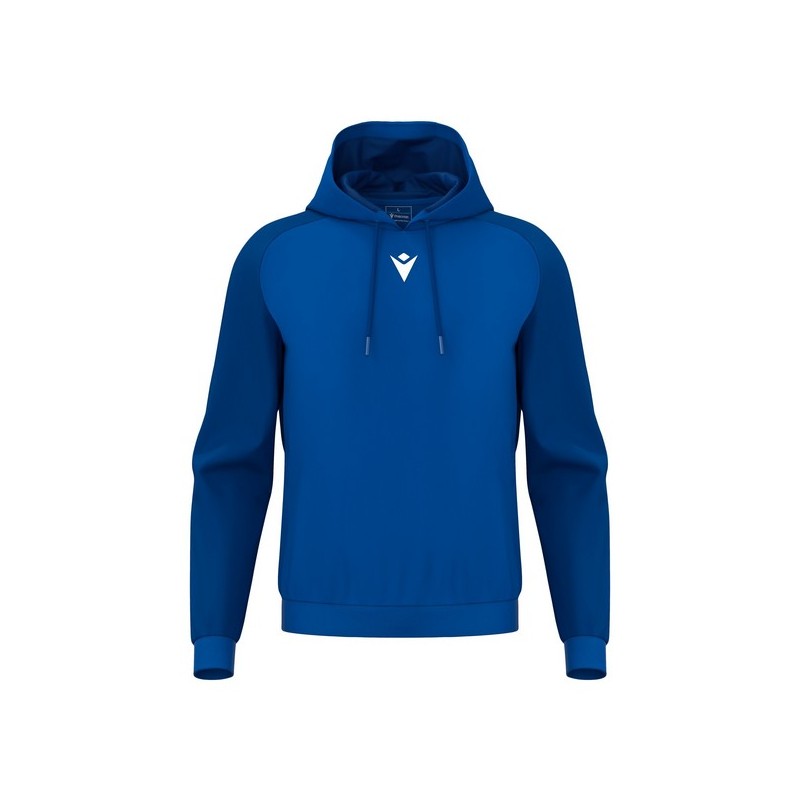 DESSUADORA AMB CAPUTXA MACRON HORN COLOR BLAU ROYAL