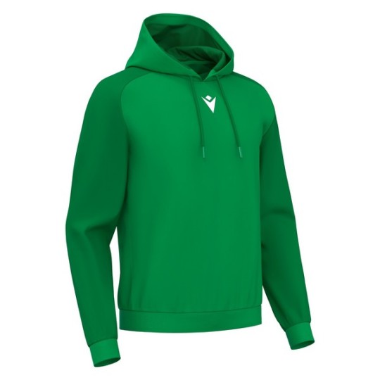 SUDADERA CON CAPUCHA MACRON HORN COLOR VERDE