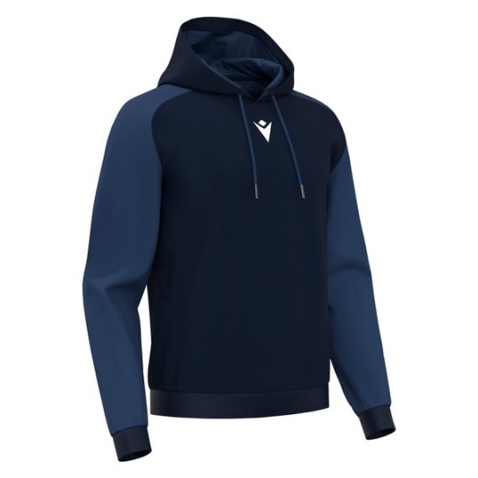 SUDADERA CON CAPUCHA MACRON HORN COLOR AZUL MARINO