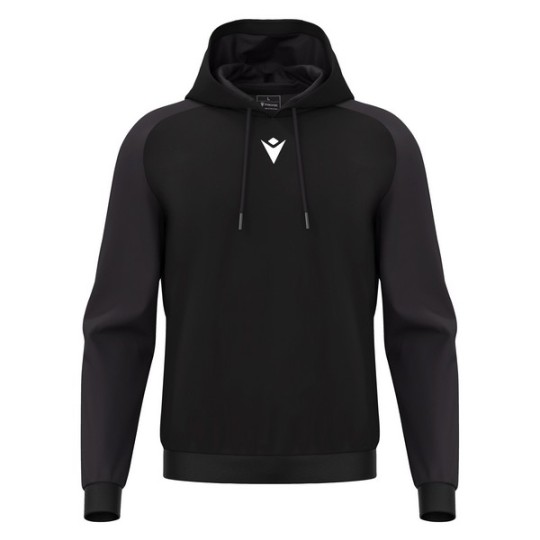 SUDADERA CON CAPUCHA MACRON HORN COLOR NEGRO