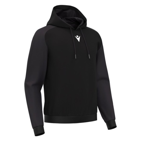 SUDADERA CON CAPUCHA MACRON HORN COLOR NEGRO