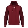 SUDADERA CON CAPUCHA MACRON HORN COLOR GRANATE