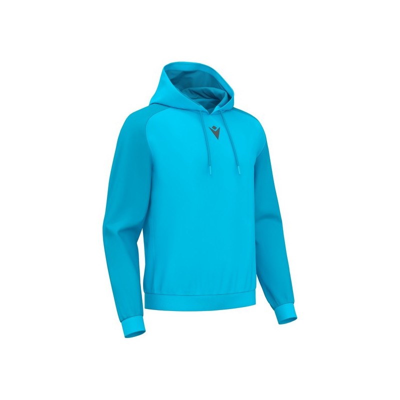 SUDADERA CON CAPUCHA MACRON HORN COLOR GRANATE