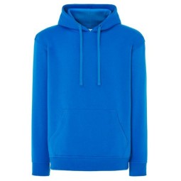 SUDADERA UNISEX CON CAPUCHA, CREMALLERA Y BOLSILLO CANGURO COLOR AQUA