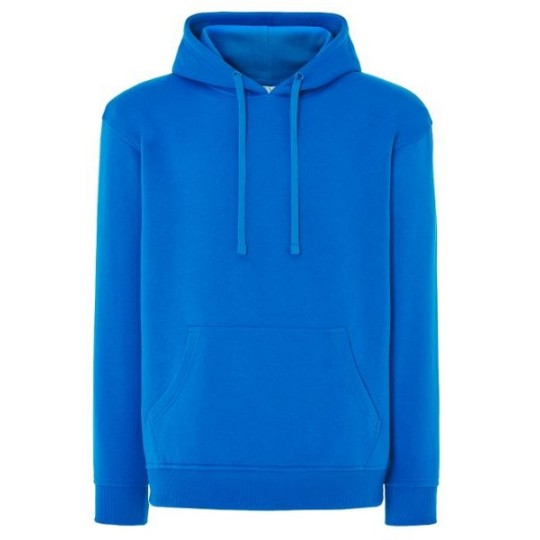 SUDADERA UNISEX CON CAPUCHA, CREMALLERA Y BOLSILLO CANGURO COLOR AQUA