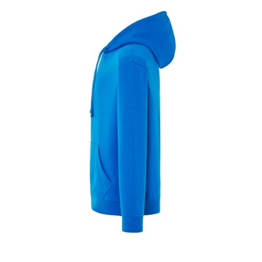 SUDADERA UNISEX CON CAPUCHA, CREMALLERA Y BOLSILLO CANGURO COLOR AQUA