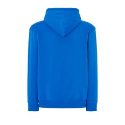 SUDADERA UNISEX CON CAPUCHA, CREMALLERA Y BOLSILLO CANGURO COLOR AQUA