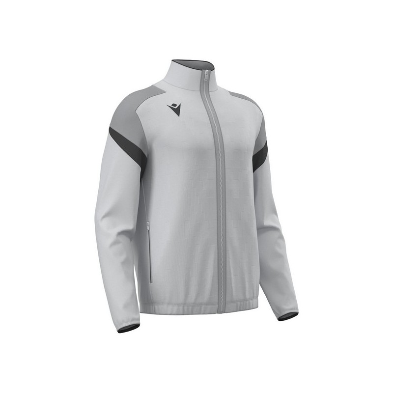 JAQUETA DE XANDALL MACRON AMB CREMALLERA ODIN COLOR GRIS