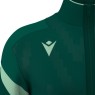 CHAQUETA DE CHANDALL MACRON CON CREMALLERA ODIN COLOR VERDE