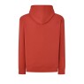 SUDADERA UNISEX CON CAPUCHA, CREMALLERA Y BOLSILLO CANGURO COLOR ROJO CANARY