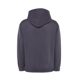 SUDADERA UNISEX CON CAPUCHA, CREMALLERA Y BOLSILLO CANGURO COLOR DENIM