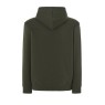 SUDADERA UNISEX CON CAPUCHA, CREMALLERA Y BOLSILLO CANGURO COLOR VERDE OSCURO