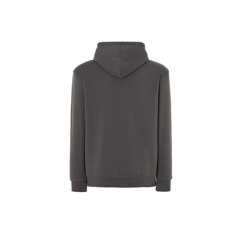 SUDADERA UNISEX CON CAPUCHA, CREMALLERA Y BOLSILLO CANGURO COLOR GRAPHITE
