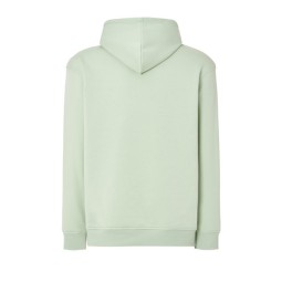 SUDADERA UNISEX CON CAPUCHA, CREMALLERA Y BOLSILLO CANGURO COLOR AZUL ICE