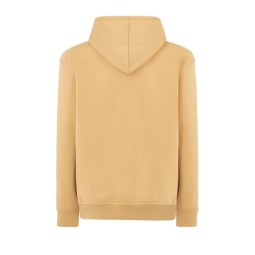 SUDADERA UNISEX CON CAPUCHA, CREMALLERA Y BOLSILLO CANGURO COLOR LIME STONE