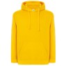 SUDADERA UNISEX CON CAPUCHA, CREMALLERA Y BOLSILLO CANGURO COLOR AMARILLO