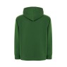 SUDADERA UNISEX CON CAPUCHA, CREMALLERA Y BOLSILLO CANGURO COLOR VERDE BOTELLA