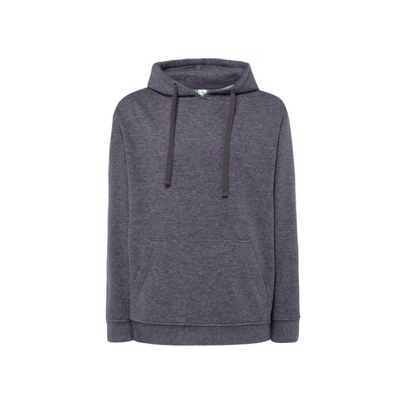 DESSUADORA SWRAKNG AMB CAPUTXA I BUTXACA CANGUR COLOR DENIM HEATHER