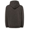 SUDADERA UNISEX CON CAPUCHA, CREMALLERA Y BOLSILLO CANGURO COLOR CHARCOAL HEATHER