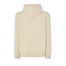 SUDADERA UNISEX CON CAPUCHA, CREMALLERA Y BOLSILLO CANGURO COLOR BUTTER CREAM