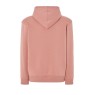 SUDADERA UNISEX CON CAPUCHA, CREMALLERA Y BOLSILLO CANGURO COLOR ROSA VINTAGE