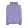 SUDADERA UNISEX CON CAPUCHA, CREMALLERA Y BOLSILLO CANGURO COLOR VIOLETA