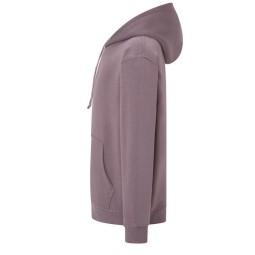 SUDADERA UNISEX CON CAPUCHA, CREMALLERA Y BOLSILLO CANGURO COLOR LILA CLARO