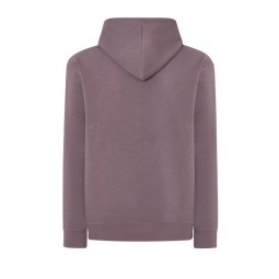 SUDADERA UNISEX CON CAPUCHA, CREMALLERA Y BOLSILLO CANGURO COLOR LILA CLARO