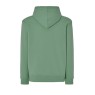 SUDADERA UNISEX CON CAPUCHA, CREMALLERA Y BOLSILLO CANGURO COLOR VERDE ALOE