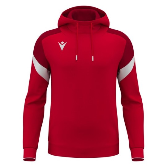 SUDADERA CON CAPUCHA MACRON ALCHEMIST COLOR ROJO