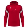 SUDADERA CON CAPUCHA MACRON ALCHEMIST COLOR ROJO
