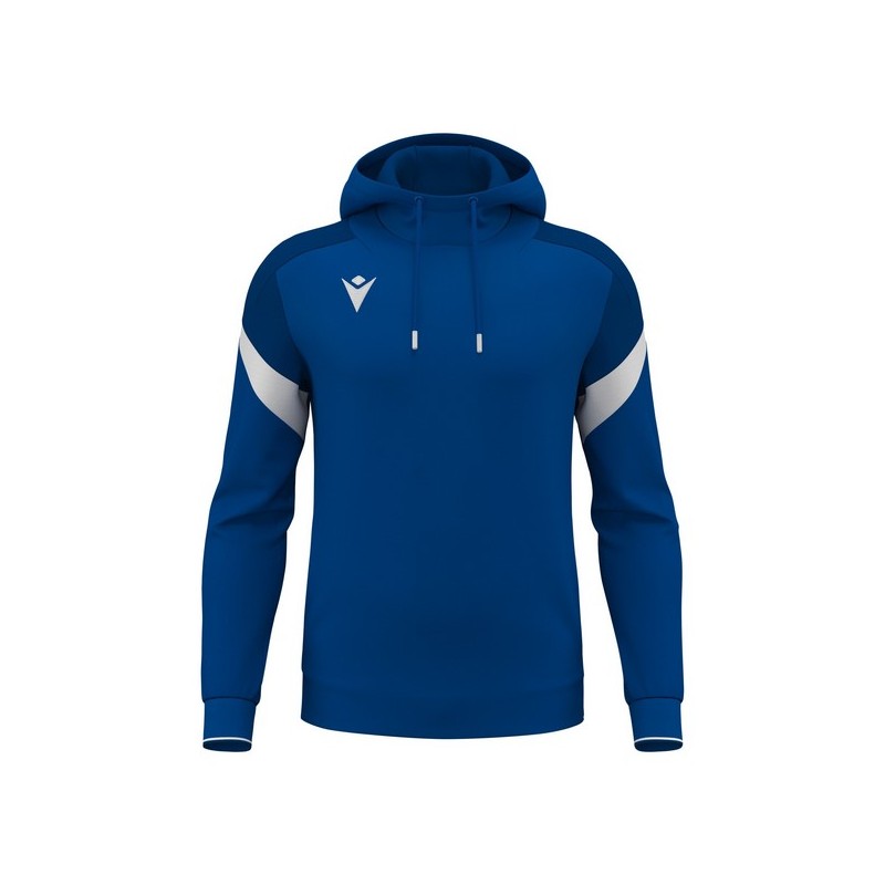 SUDADERA CON CAPUCHA MACRON ALCHEMIST COLOR AZUL REAL