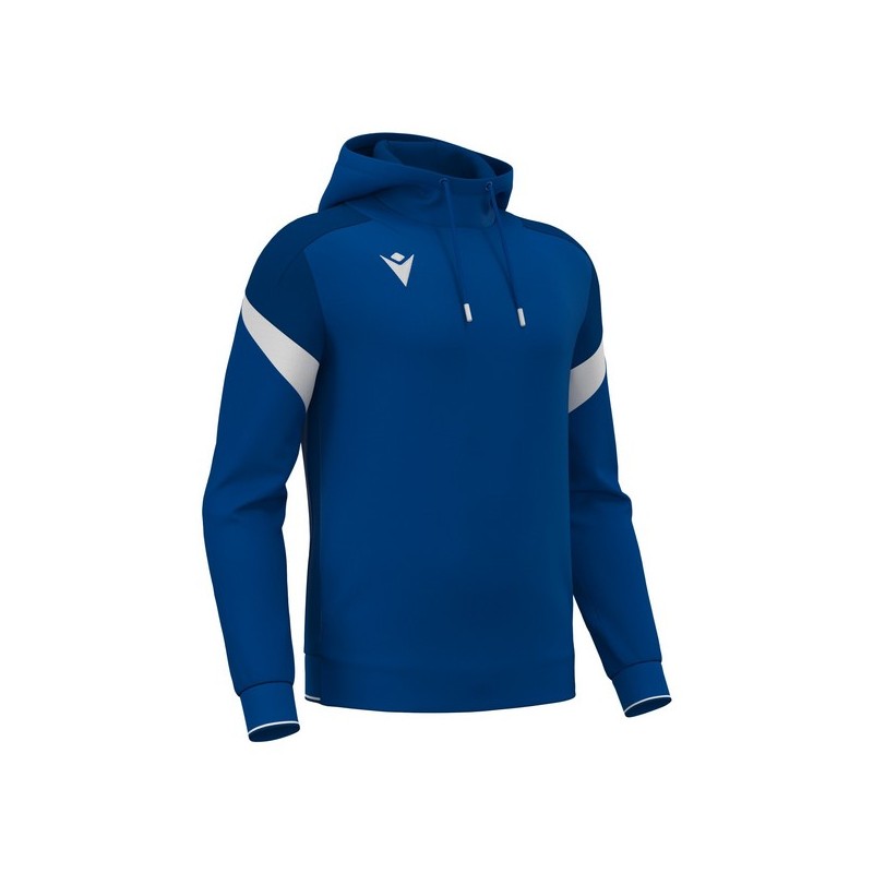 SUDADERA CON CAPUCHA MACRON ALCHEMIST COLOR AZUL REAL