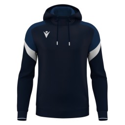 SUDADERA CON CAPUCHA MACRON ALCHEMIST COLOR AZUL MARINO