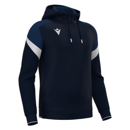 SUDADERA CON CAPUCHA MACRON ALCHEMIST COLOR AZUL MARINO