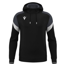 SUDADERA CON CAPUCHA MACRON ALCHEMIST COLOR NEGRO