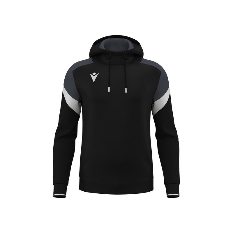 SUDADERA CON CAPUCHA MACRON ALCHEMIST COLOR NEGRO