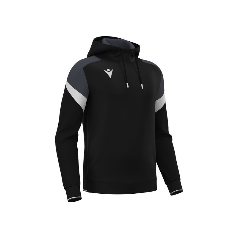 SUDADERA CON CAPUCHA MACRON ALCHEMIST COLOR NEGRO