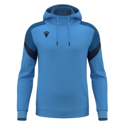 SUDADERA CON CAPUCHA MACRON ALCHEMIST COLOR AZUL CIELO