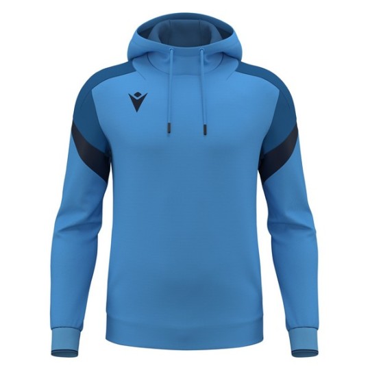 SUDADERA CON CAPUCHA MACRON ALCHEMIST COLOR AZUL CIELO